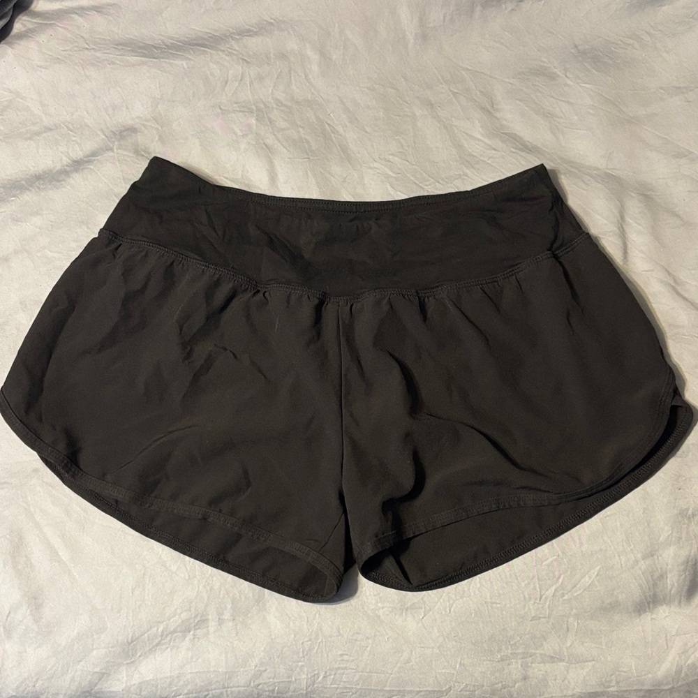 Women's Black Athletic Shorts